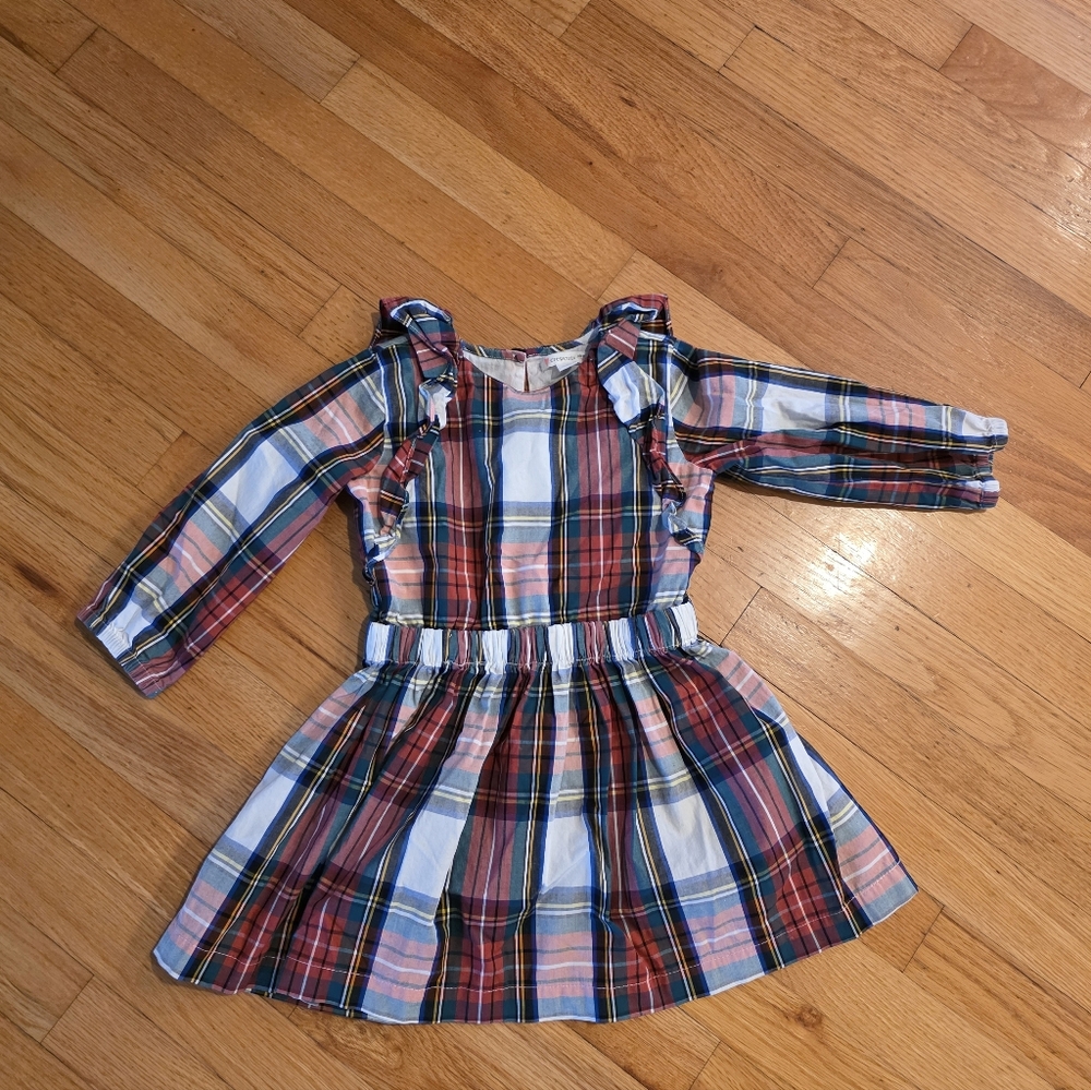 Crewcuts Holiday Plaid Dress